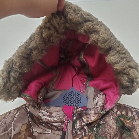 RealTree Extra Camouflage Hooded Puffer Hunting Jacket Women's Medium (3… - Picture 7 of 16